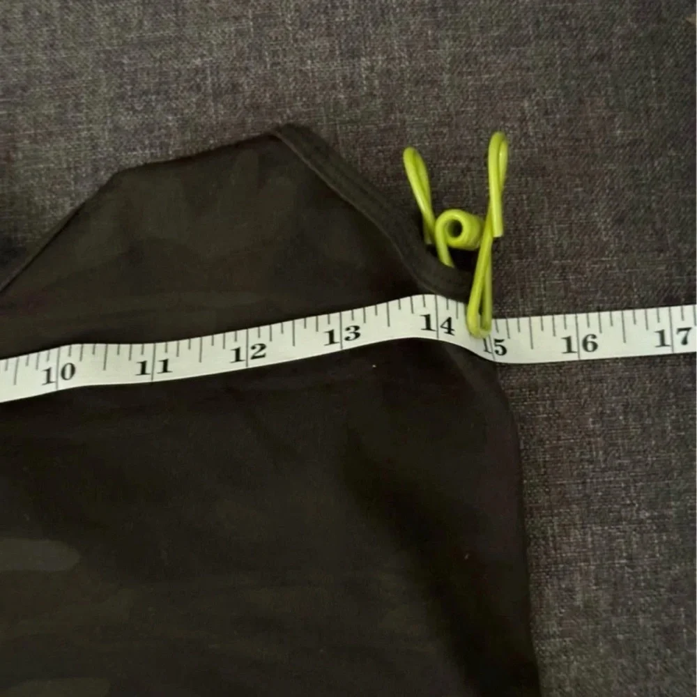 Lululemon Athletica Black Camo Tank Top
